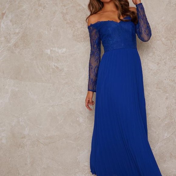 Chi Chi London Dresses & Skirts - Chi Chi London Royal Blue Gown, UK 14 (US 10)